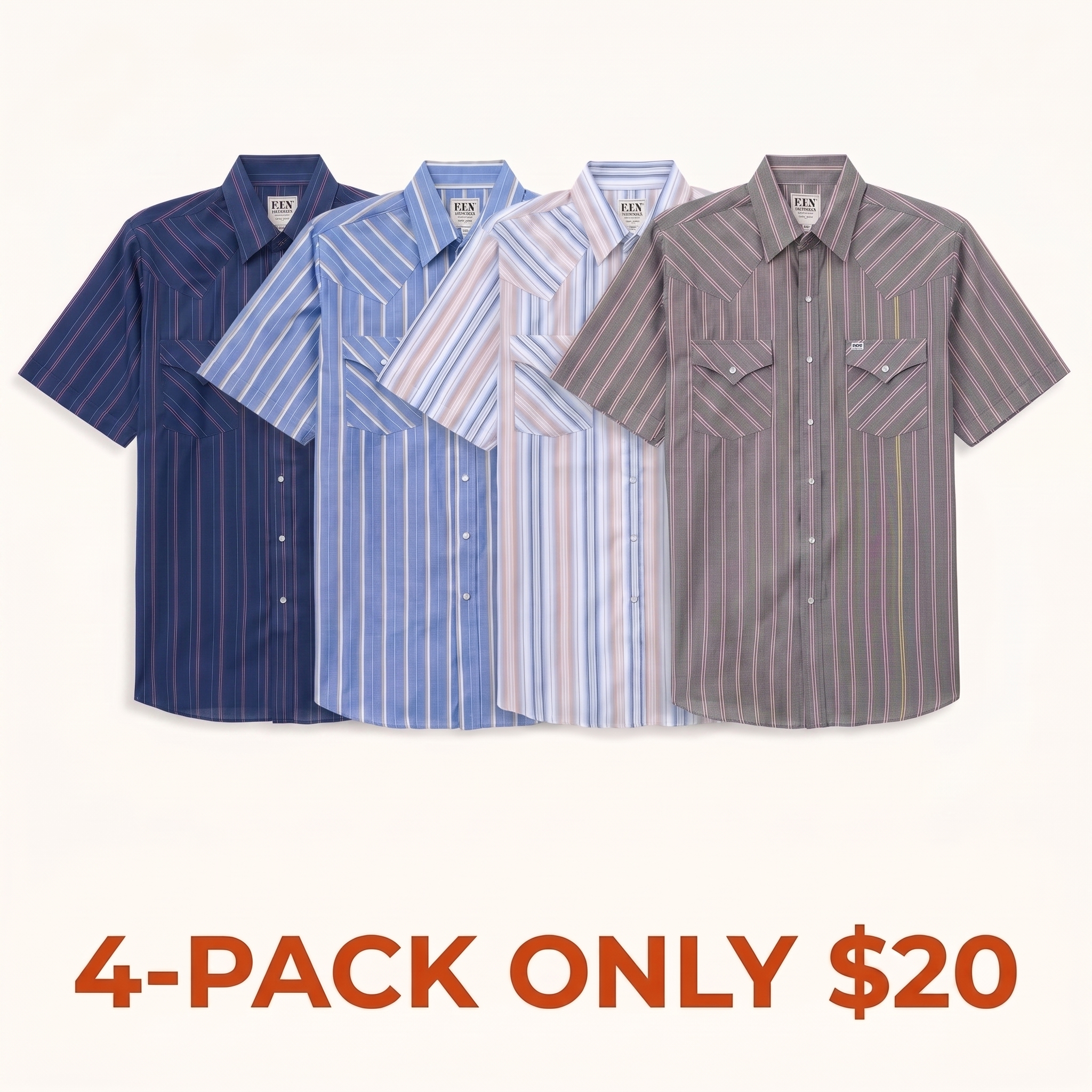 Men's Ely Cattleman Short Sleeve Western Snap Shirt