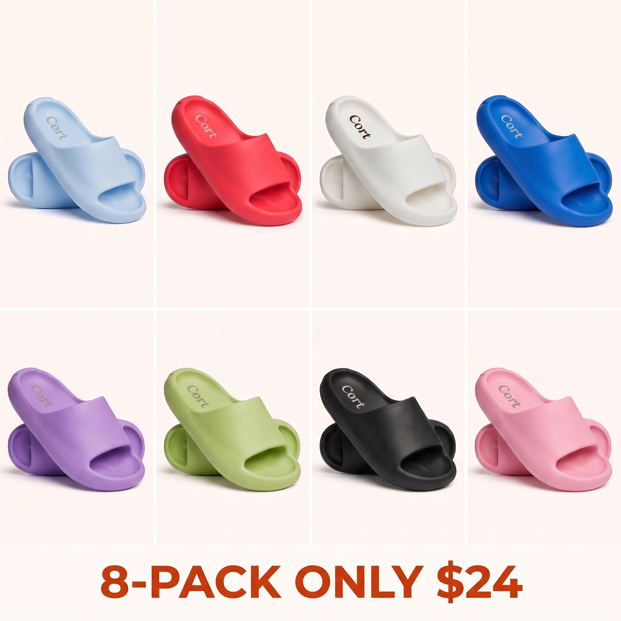 Marshmallow Slides | Comfortable Slip-ons