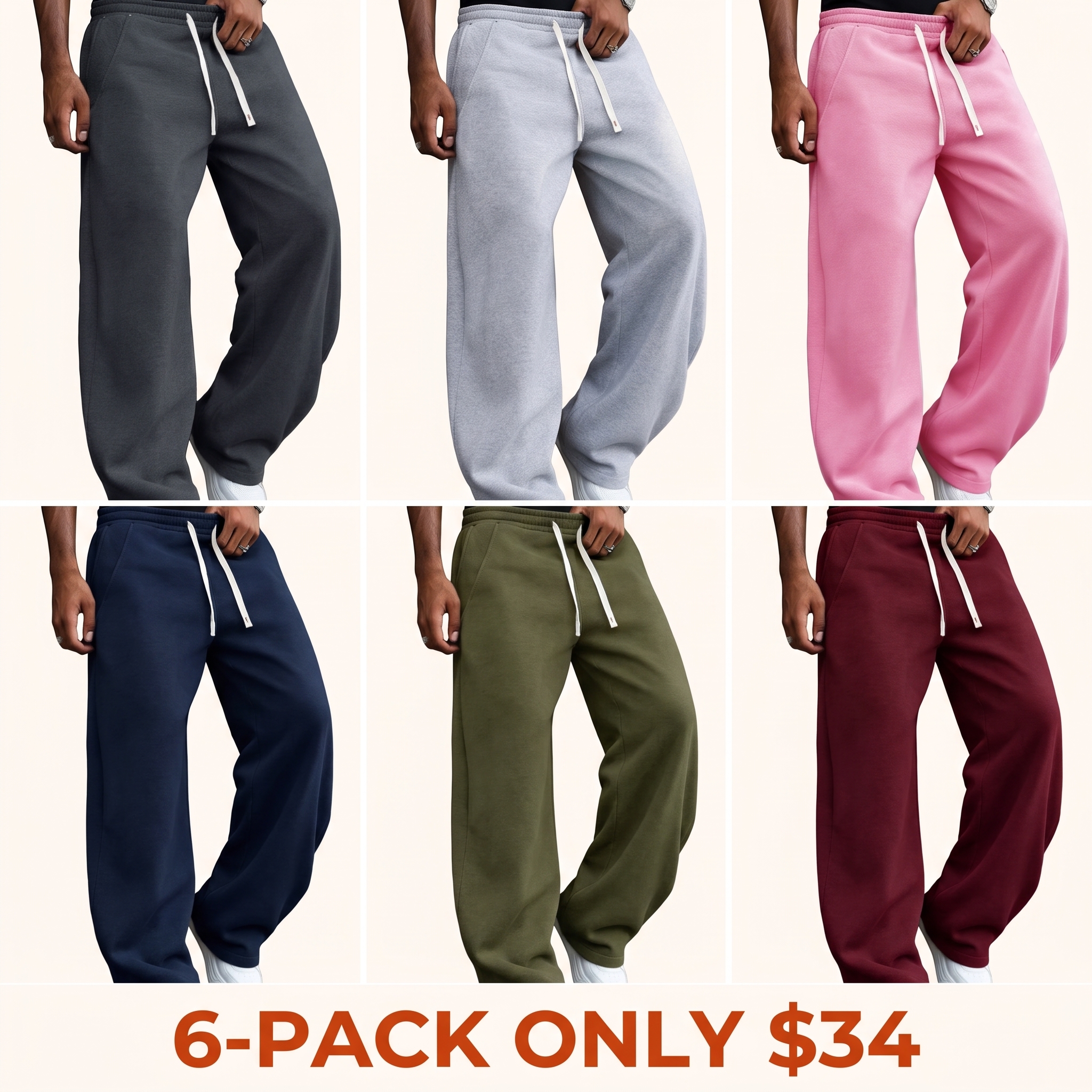 Men's loose-fitting sportswear