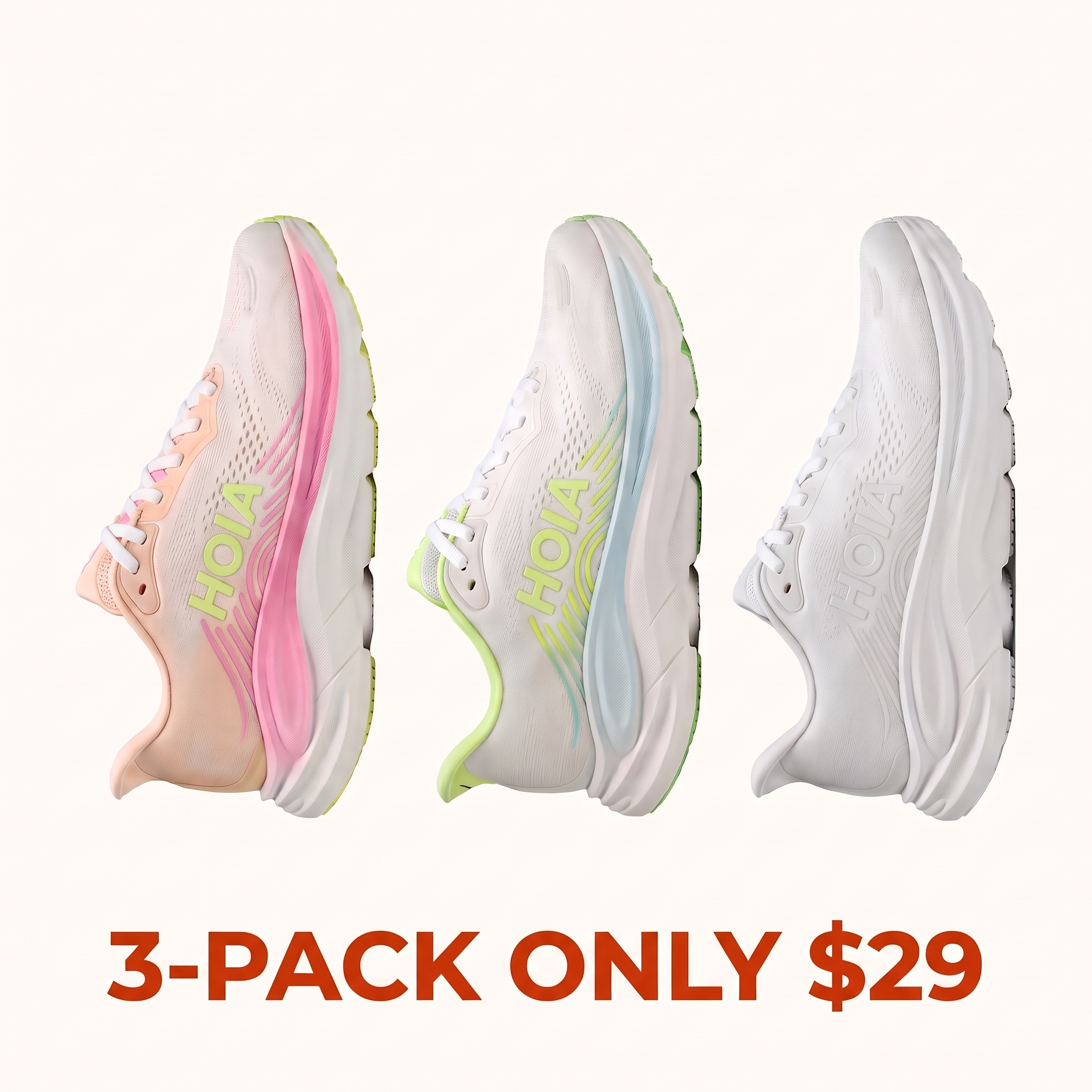 Breathable sports shoes