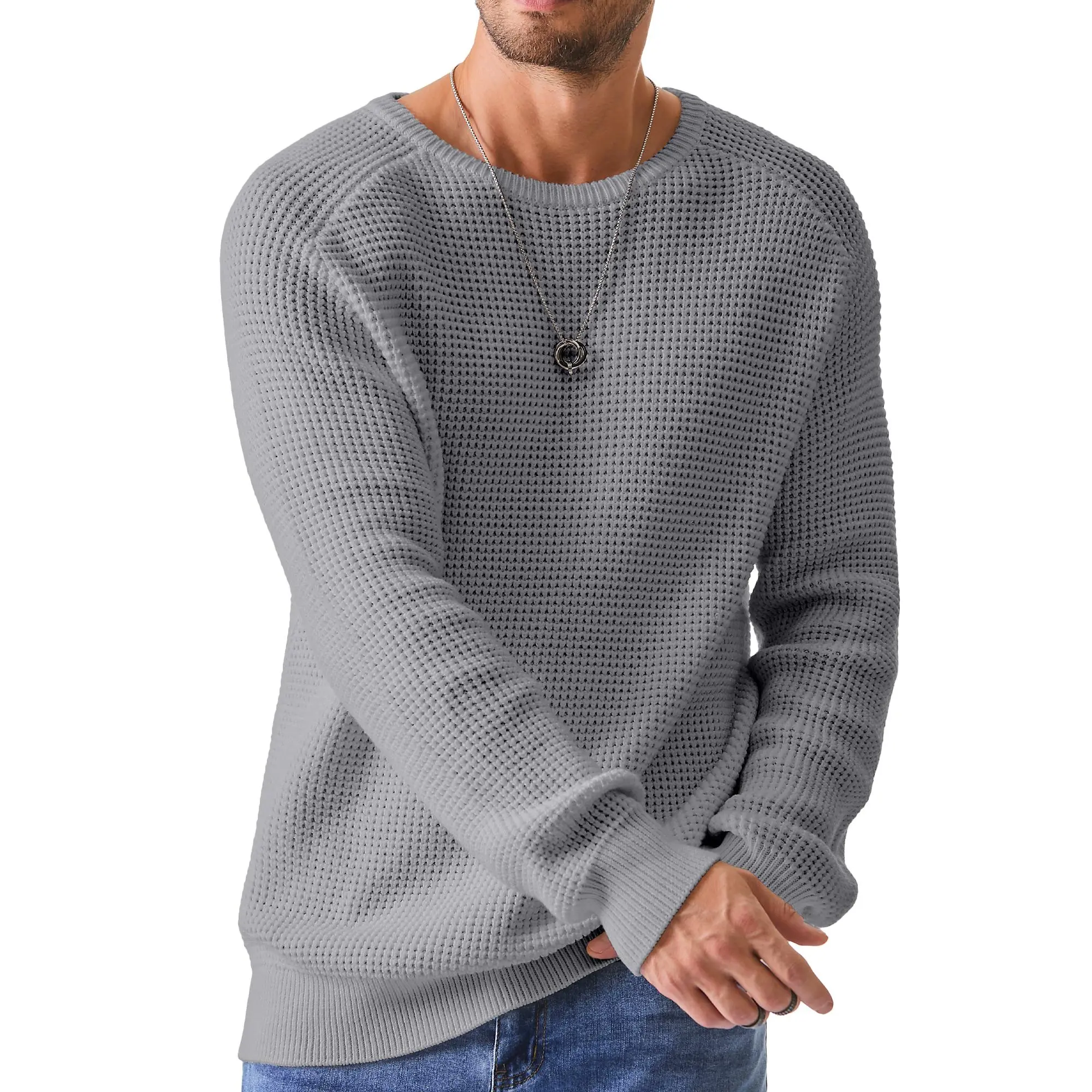 Men's crew-neck sweater