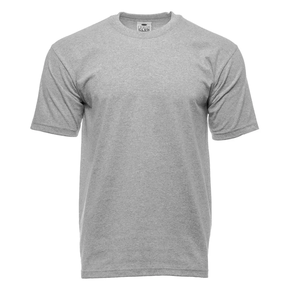 Pro Club Men's Heavyweight Cotton Crew Neck Short-Sleeve T-Shirt