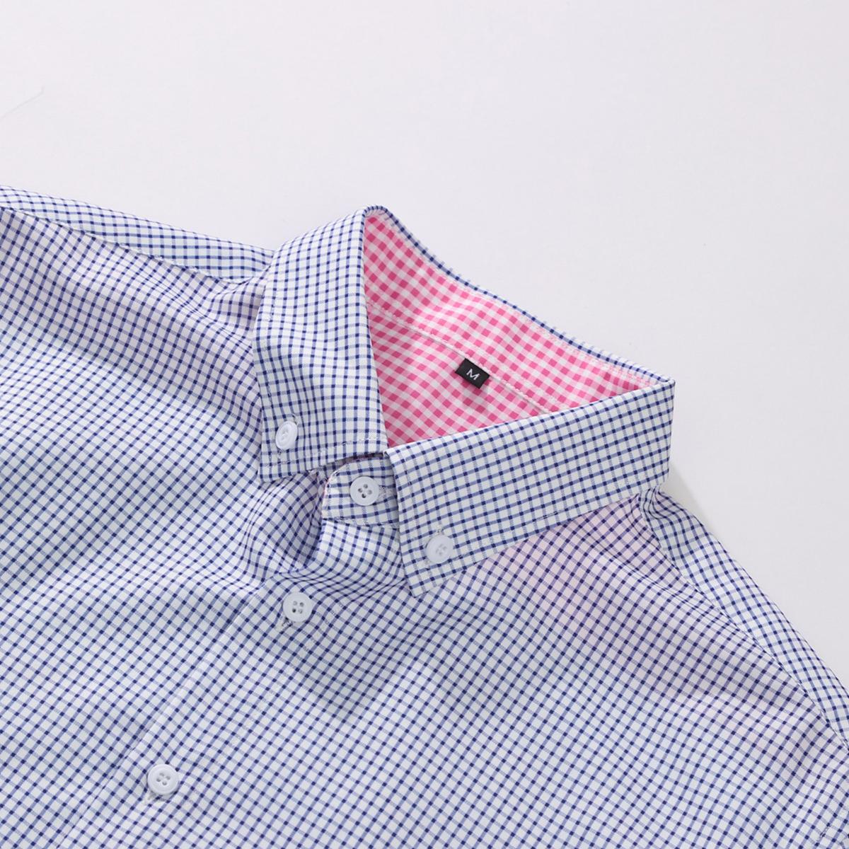 Men’s short-sleeved collared shirt — business formal style, available in stripes and solid colors; a casual business-style top suitable for everyday wear. Men’s summer fashion, summer wins, Father’s Day gift, back-to-school season, back-to-school shopping Men’s short-sleeved collared shirt — business formal style, available in stripes and solid colors; a casual business-style top suitable for everyday wear. Men’s summer fashion, summer wins, Father’s Day gift, back-to-school season, back-to-school shopping