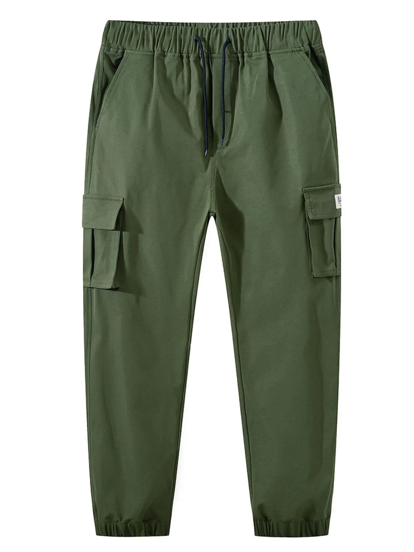 Men’s Slim Fit Cargo Jogger Pants with Multi-Pockets