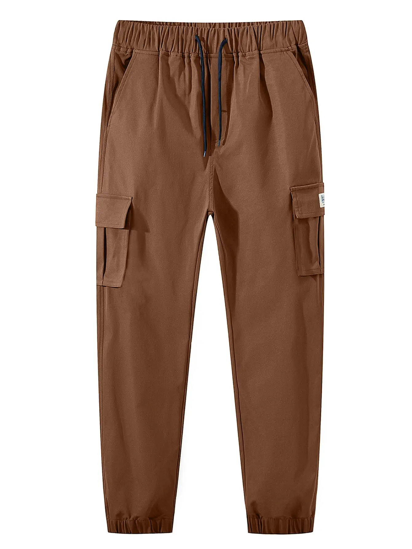 Men’s Slim Fit Cargo Jogger Pants with Multi-Pockets