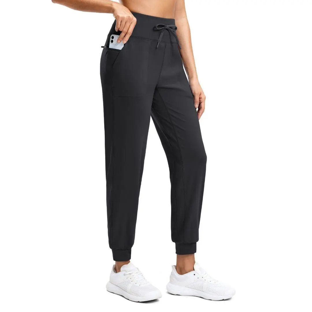 Women's High-Waisted Cuffed Joggers