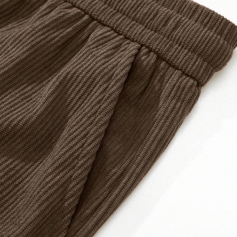 Men’s corduroy casual pants for spring and autumn, loose straight fit, breathable, skin-friendly, comfortable Men’s corduroy casual pants for spring and autumn, loose straight fit, breathable, skin-friendly, comfortable
