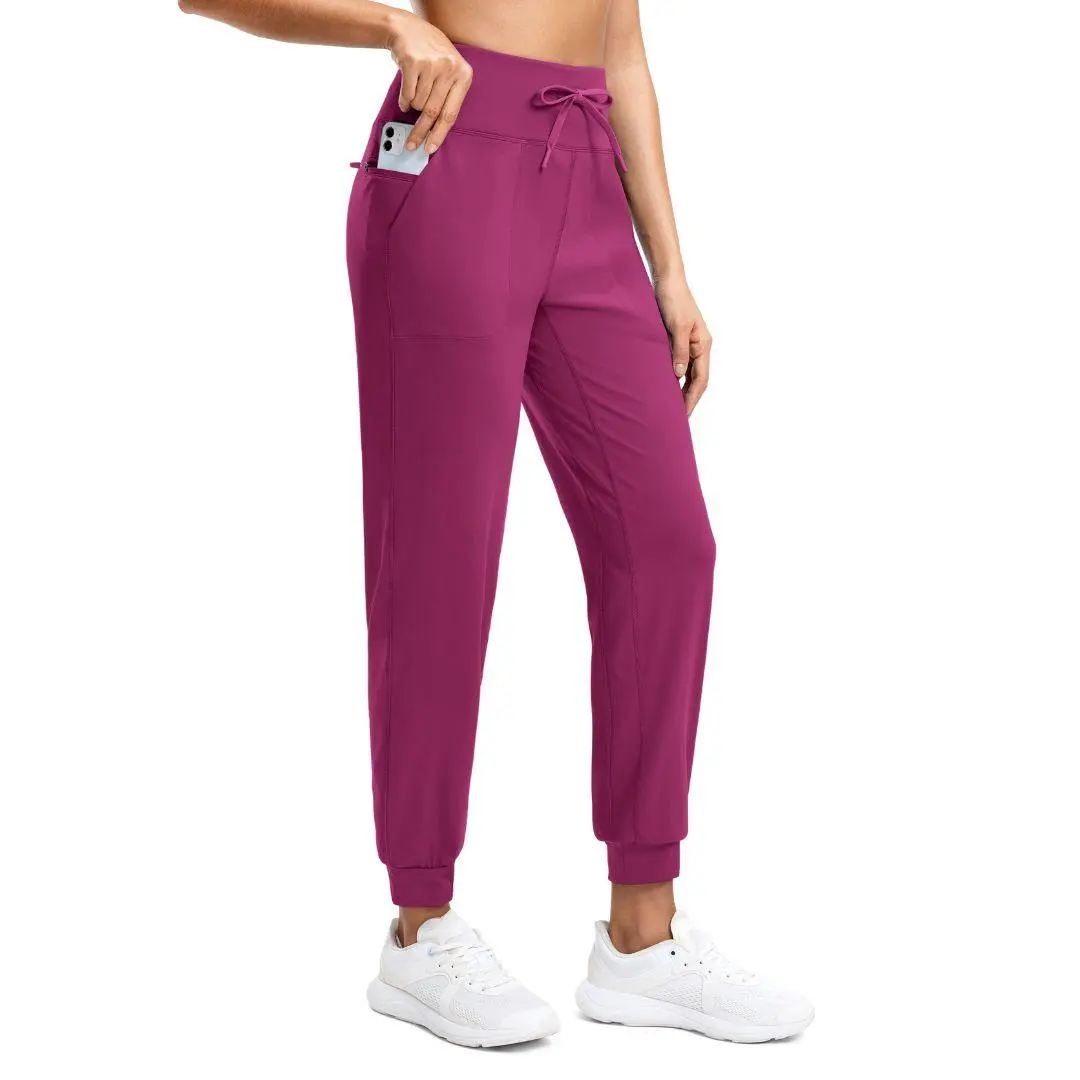 Women's High-Waisted Cuffed Joggers