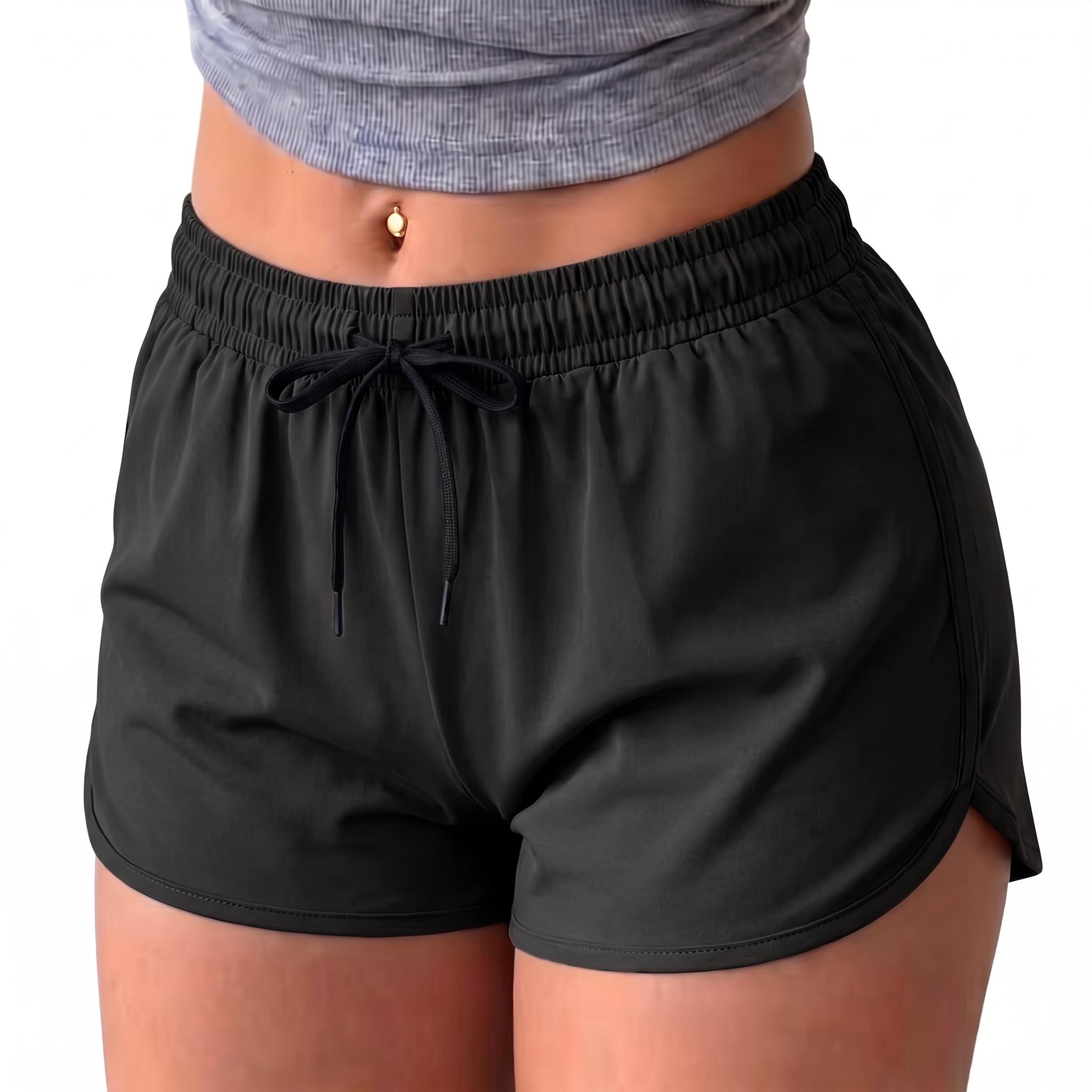 3-pack women’s athletic shorts sets, new summer versatile women’s shorts, women’s home shorts—comfortable and stylish—suitable for workouts and everyday wear—drawstring waist design 3-pack women’s athletic shorts sets, new summer versatile women’s shorts, women’s home shorts—comfortable and stylish—suitable for workouts and everyday wear—drawstring waist design