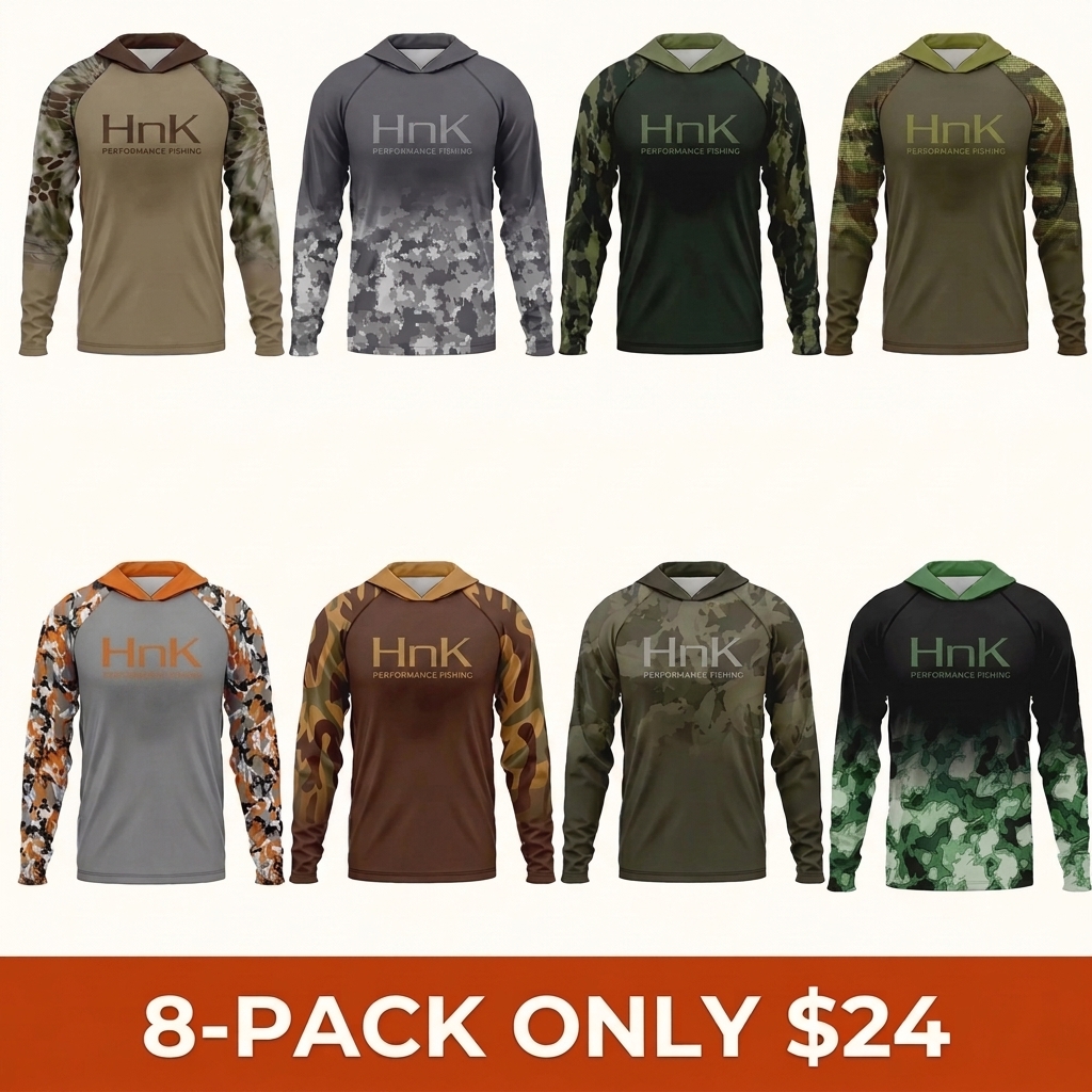 Men's Camouflage Fishing Hoodie