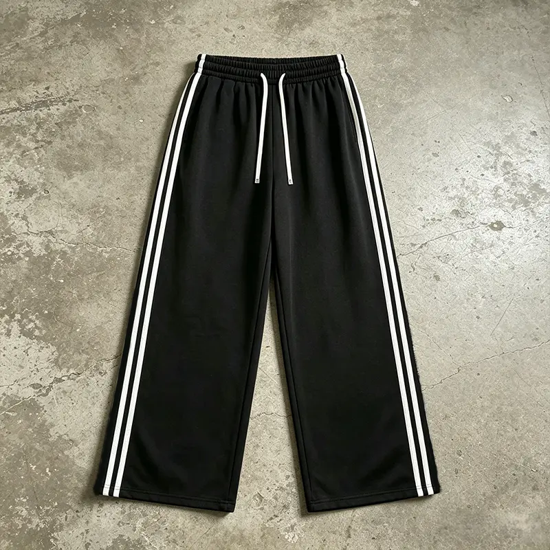 Women's Stylish Striped Drawstring Sweatpants