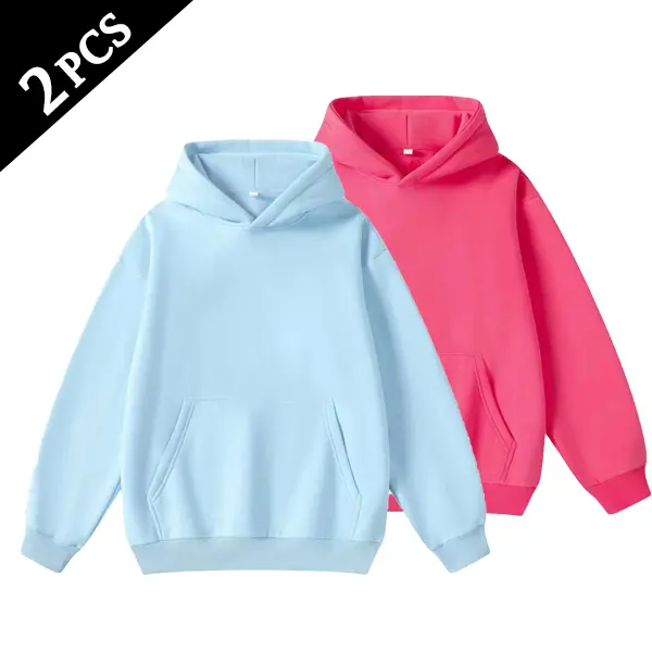 Men's Hoodie – Cotton-Blend Long-Sleeve Pullover