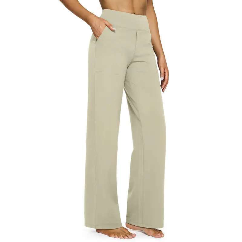 Women's High-Waisted Wide-Leg Yoga Pants