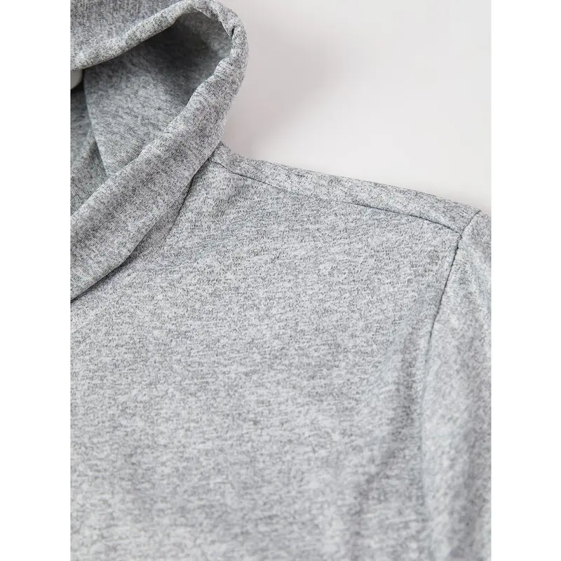Men's Lightweight Summer Hooded Short-Sleeve T-Shirt