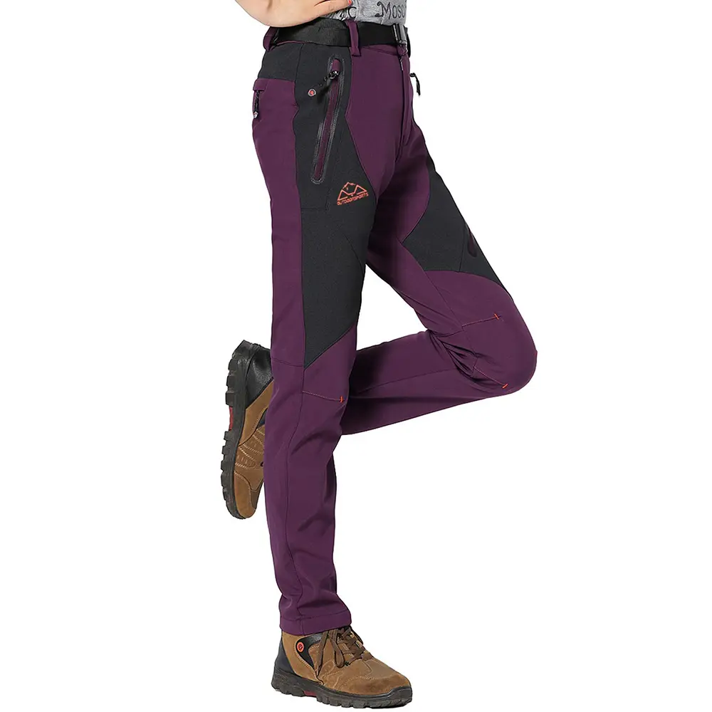 Women's Snow Pants—Waterproof, Warm, Fleece-Lined Ski Pants