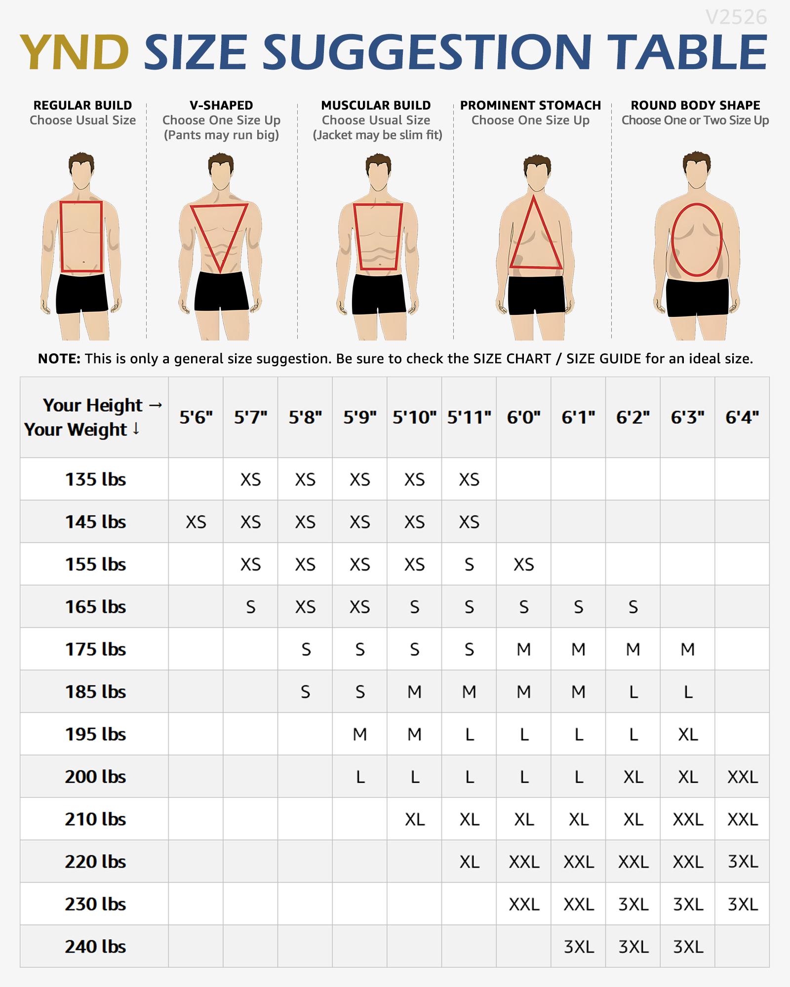 YND Men's 3-Piece Long Sleeve Formal Suit Set - Menswear Formal Wear Fashion Apparel Outfits with Vest, Pants, Tie for Wedding, Business Groom Tuxedo (Beige, Black)
