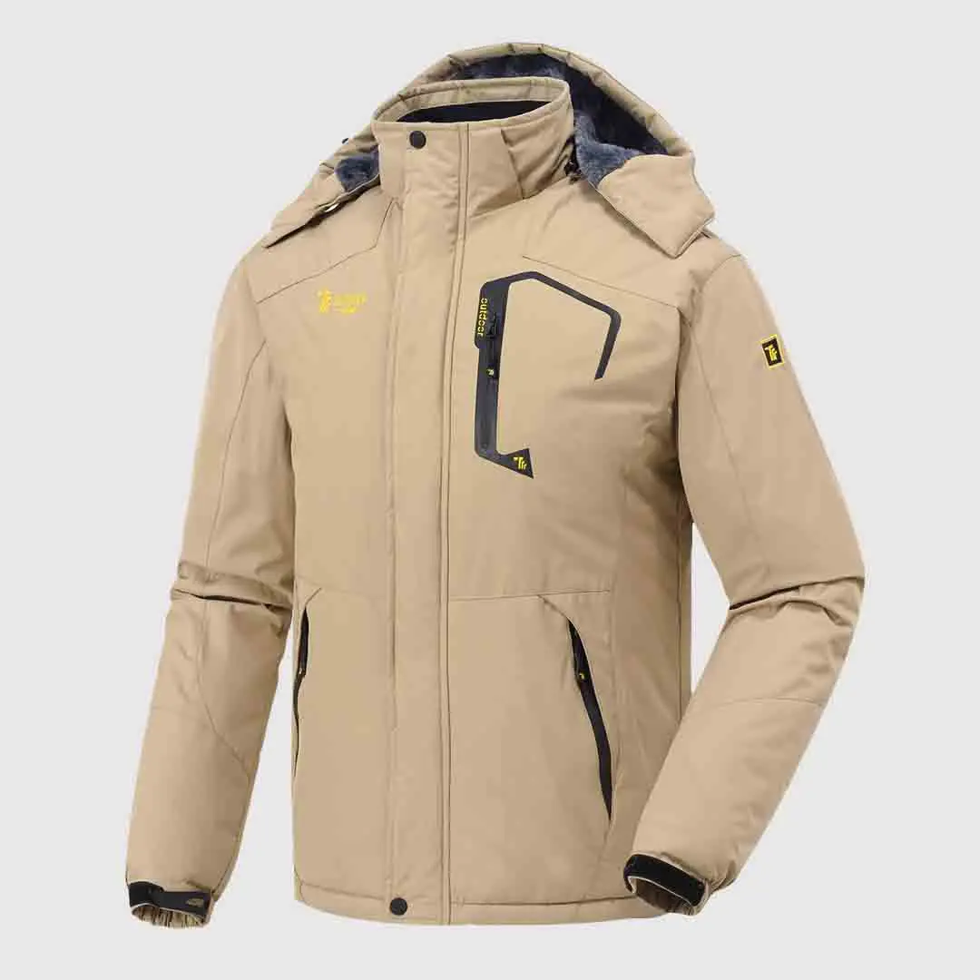 Men's Waterproof Insulated Ski Snow Jacket Big & Tall Sizes