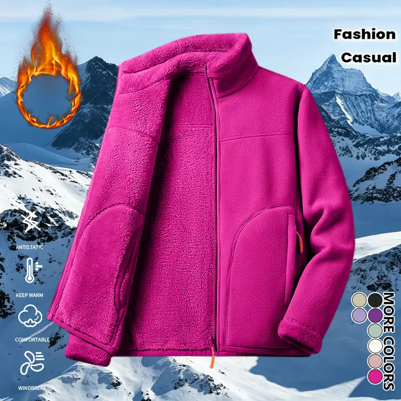 Women's Winter Double-Sided Fleece Jacket
