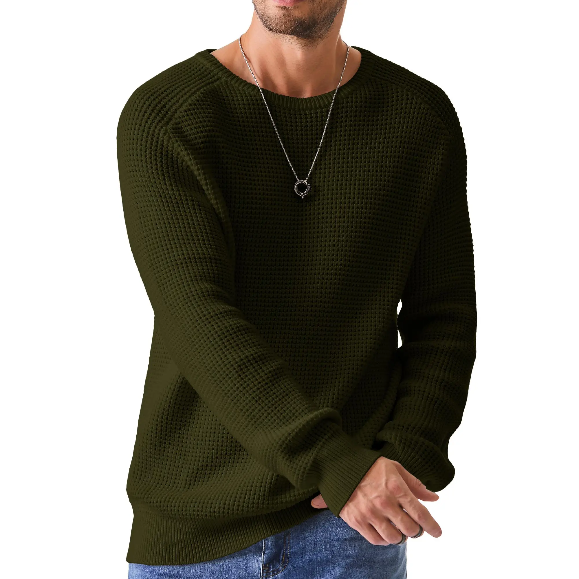 Men's crew-neck sweater