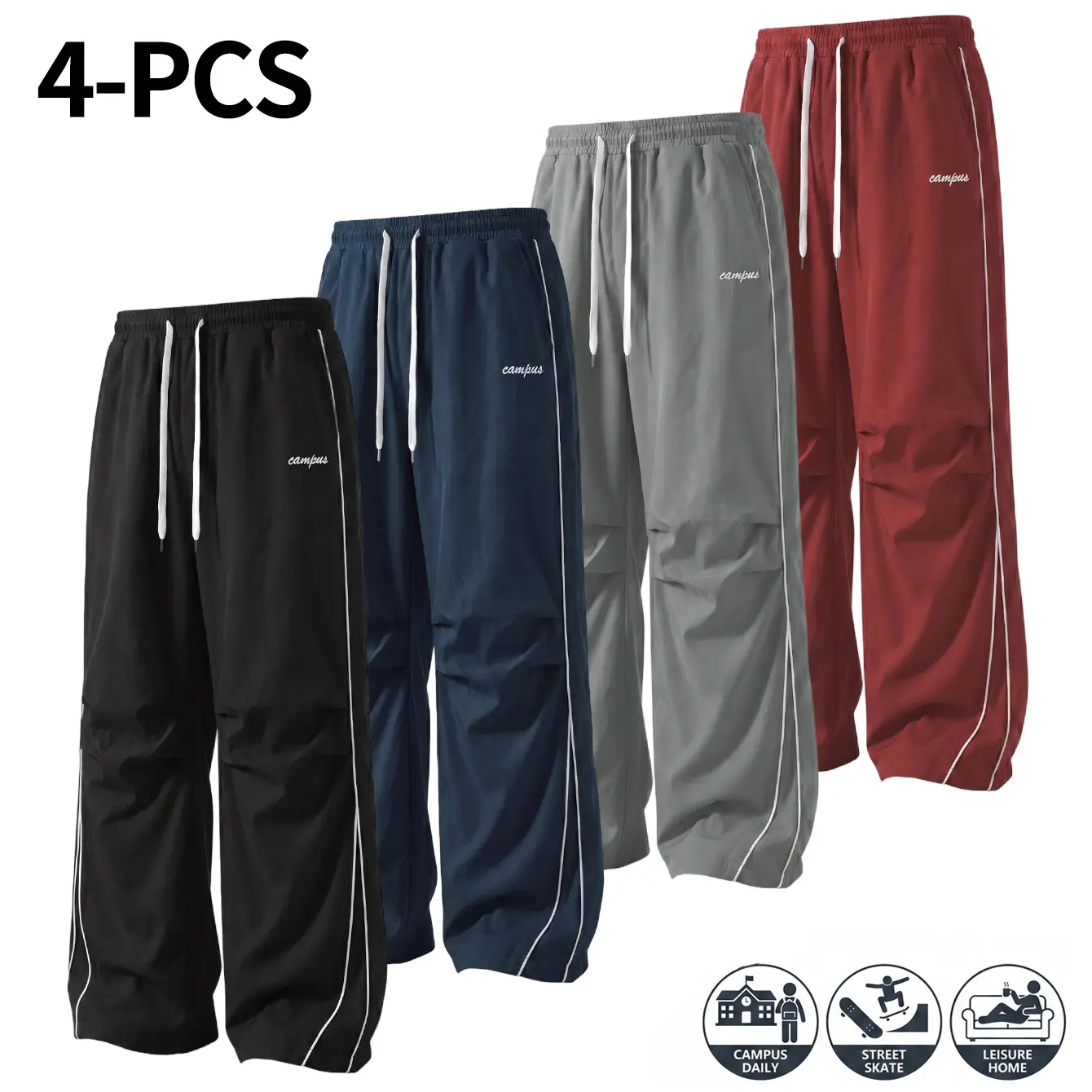 Men's Polyester Athletic Joggers