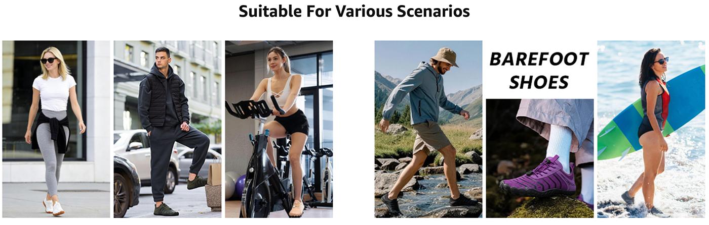 Reazuoy Barefoot Shoes Women,Wide Toe Box Hiking Barefoot Footwear for Men,Bunion-Friendly Shoes Non-Slip Water Shoes Running Sneakers Casual Sporty Women's Sneakers Barefoot Shoes for Gym Training Reazuoy Barefoot Shoes Women,Wide Toe Box Hiking Barefoot Footwear for Men,Bunion-Friendly Shoes Non-Slip Water Shoes Running Sneakers Casual Sporty Women's Sneakers Barefoot Shoes for Gym Training
