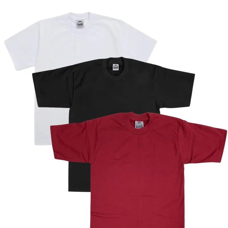 Pro Club Men's Heavyweight Cotton Crew Neck Short-Sleeve T-Shirt