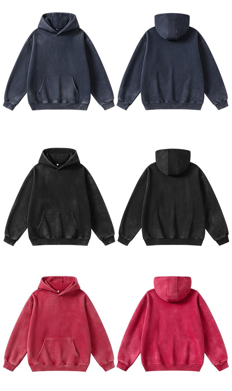 Unisex vintage washed pullover hoodie, oversized loose fit hooded sweatshirt with kangaroo pocket, casual streetwear long sleeve hoodie for men and women Unisex vintage washed pullover hoodie, oversized loose fit hooded sweatshirt with kangaroo pocket, casual streetwear long sleeve hoodie for men and women