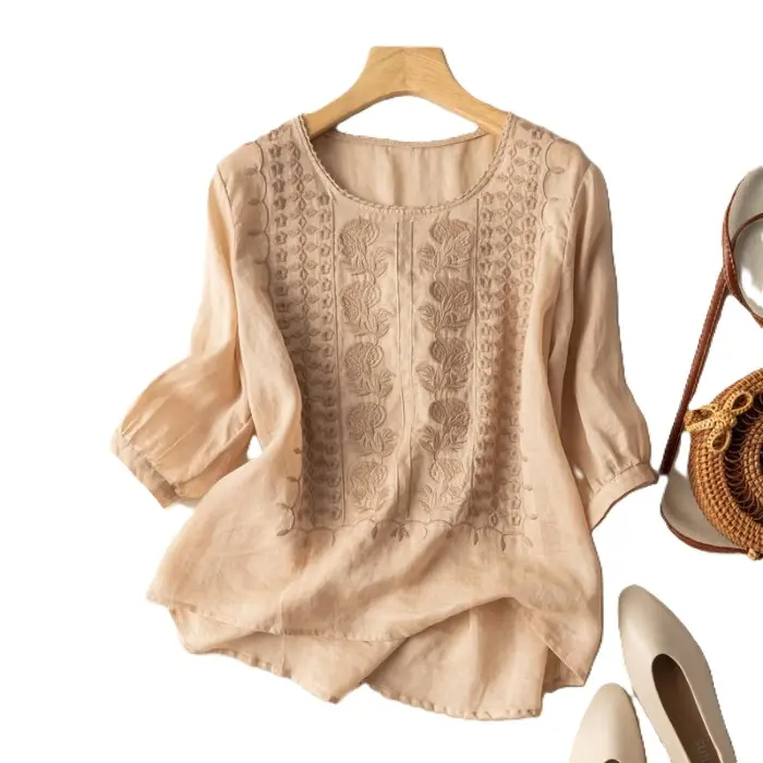 Women's Casual Retro Top