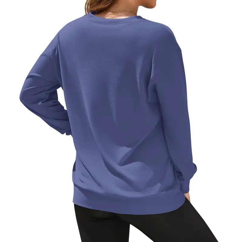 Women's V-neck sweatshirt (hood-free)