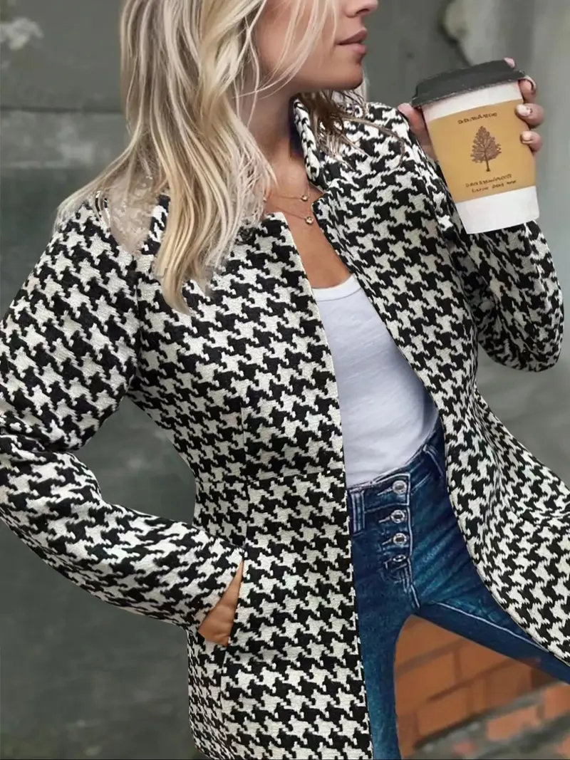 Women's Basic Solid-Color Slim-Fit Long-Sleeve Cardigan
