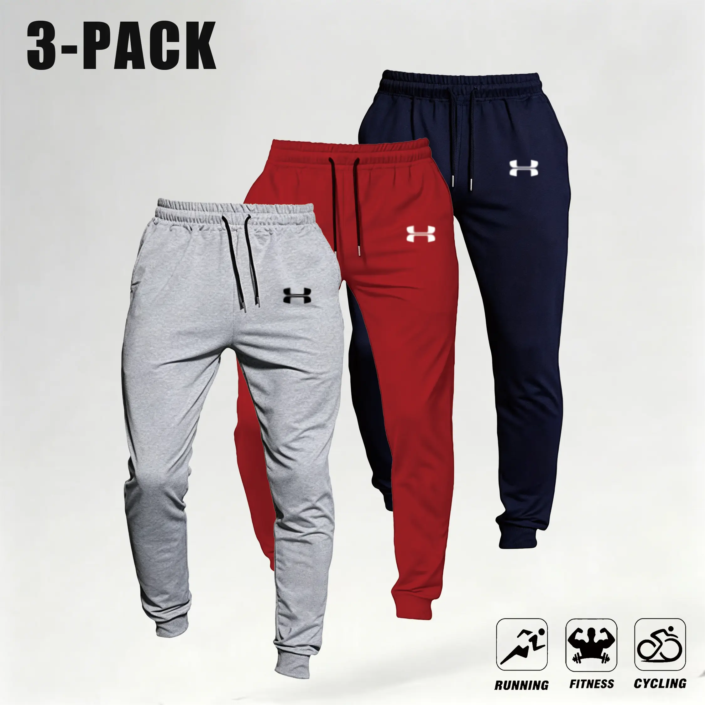 Men's Loose-Fit Casual Joggers
