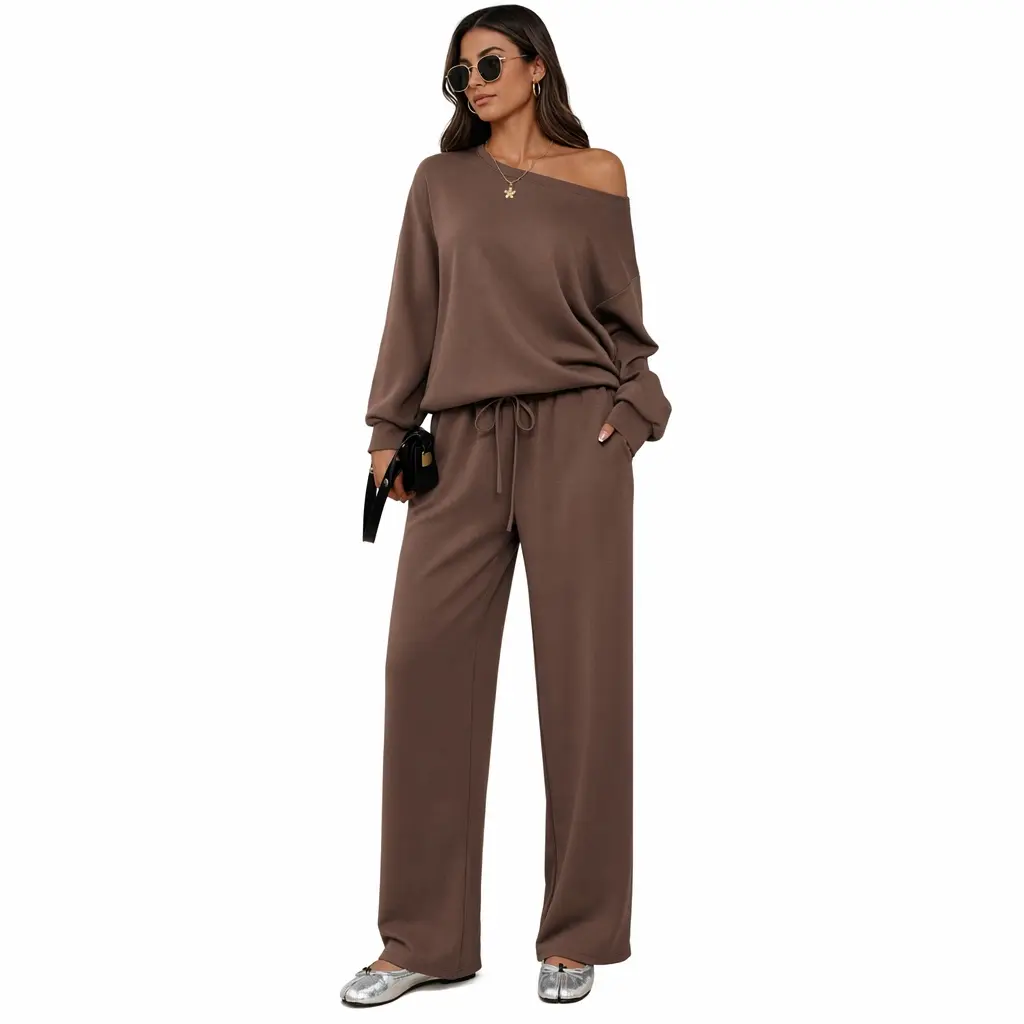 Women's Autumn Basic Loose-Fit Matching Set