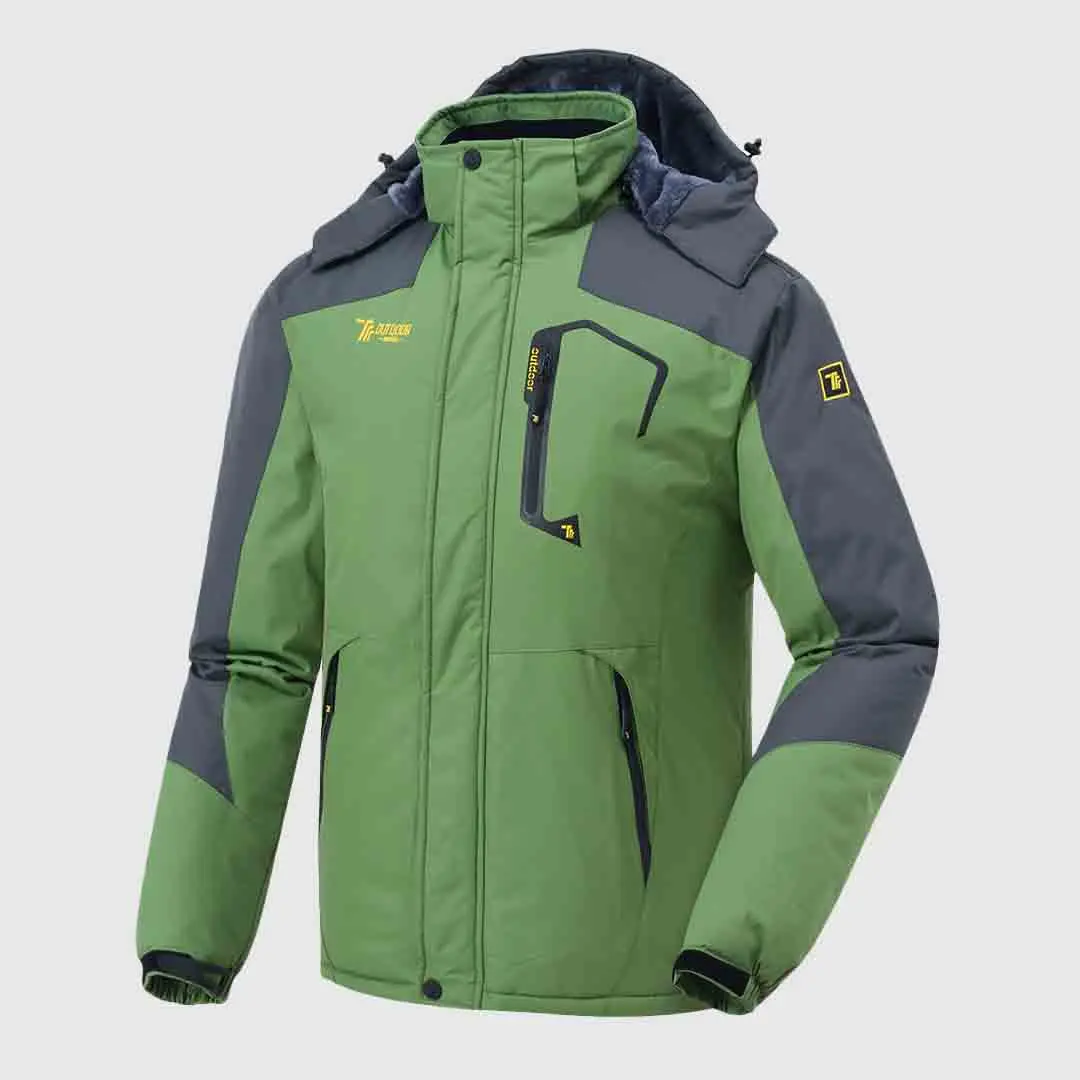 Men's Waterproof Insulated Ski Snow Jacket Big & Tall Sizes