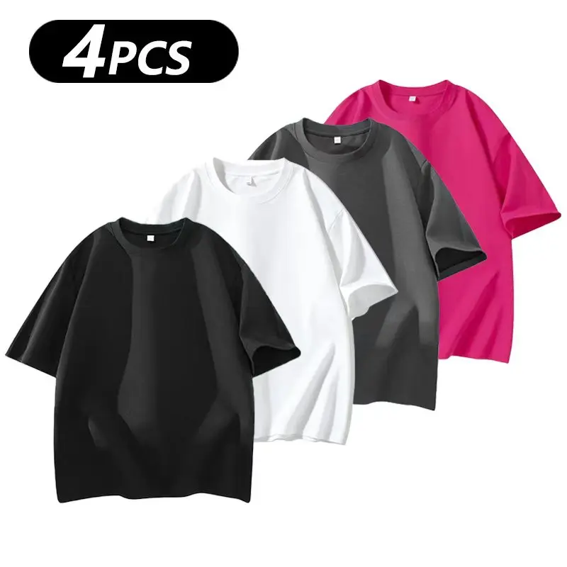Men's Pure Cotton Crew Neck T-Shirt