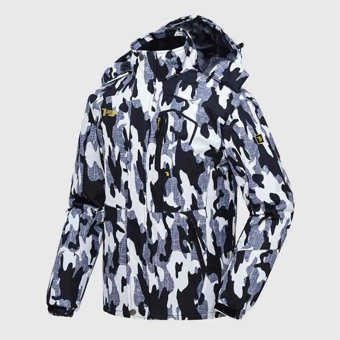 Men's Waterproof Insulated Ski Snow Jacket Big & Tall Sizes