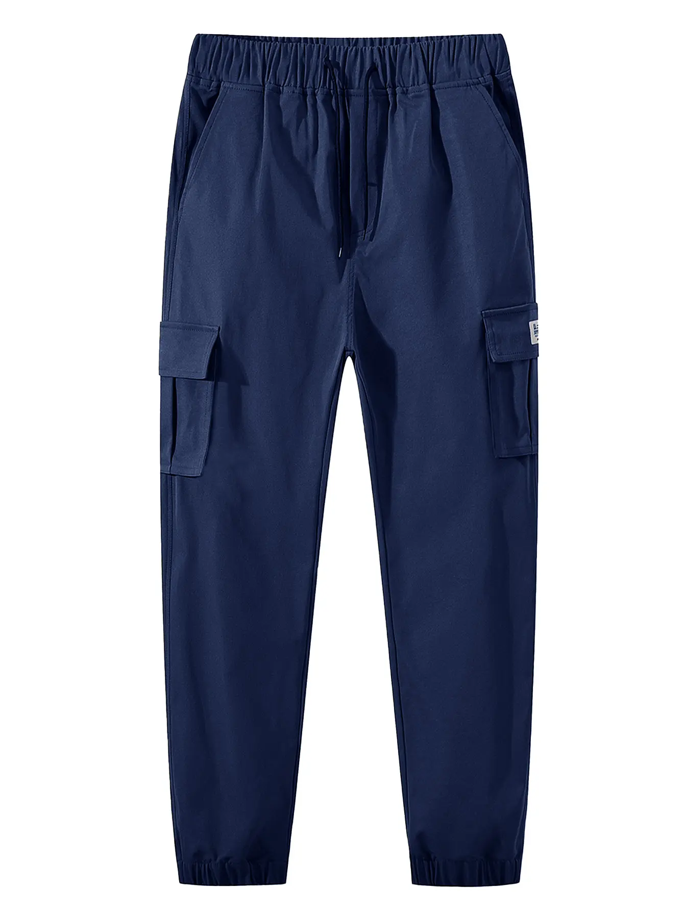 Men’s Slim Fit Cargo Jogger Pants with Multi-Pockets