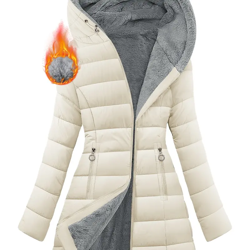 Women's Thickened Long Down Jacket for Winter