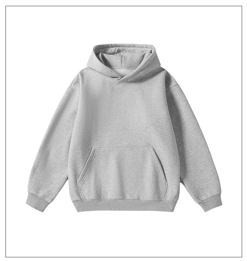 Men's Hoodie Cotton Blend Long Sleeve Pullover Regular Fit Soft Breathable Durable Everyday Comfort Machine Washable Casual Outdoor Urban Street Wear Black Beige