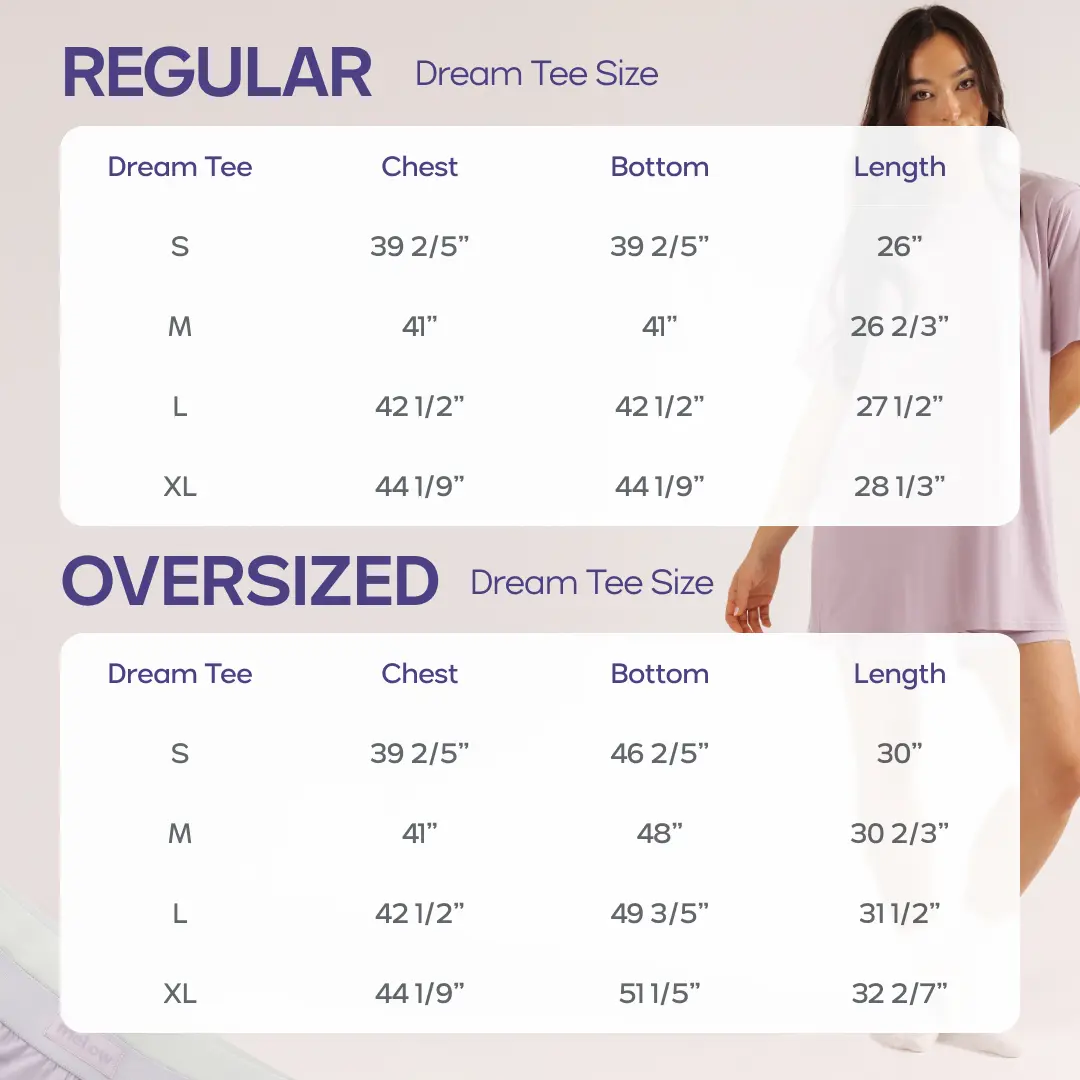 Mellow Sleep | Cooling DreamTee, Cooling Pajama, Breathable Summer Sleepwear & Cooling Loungewear, MellowSoft Stretch Fabric