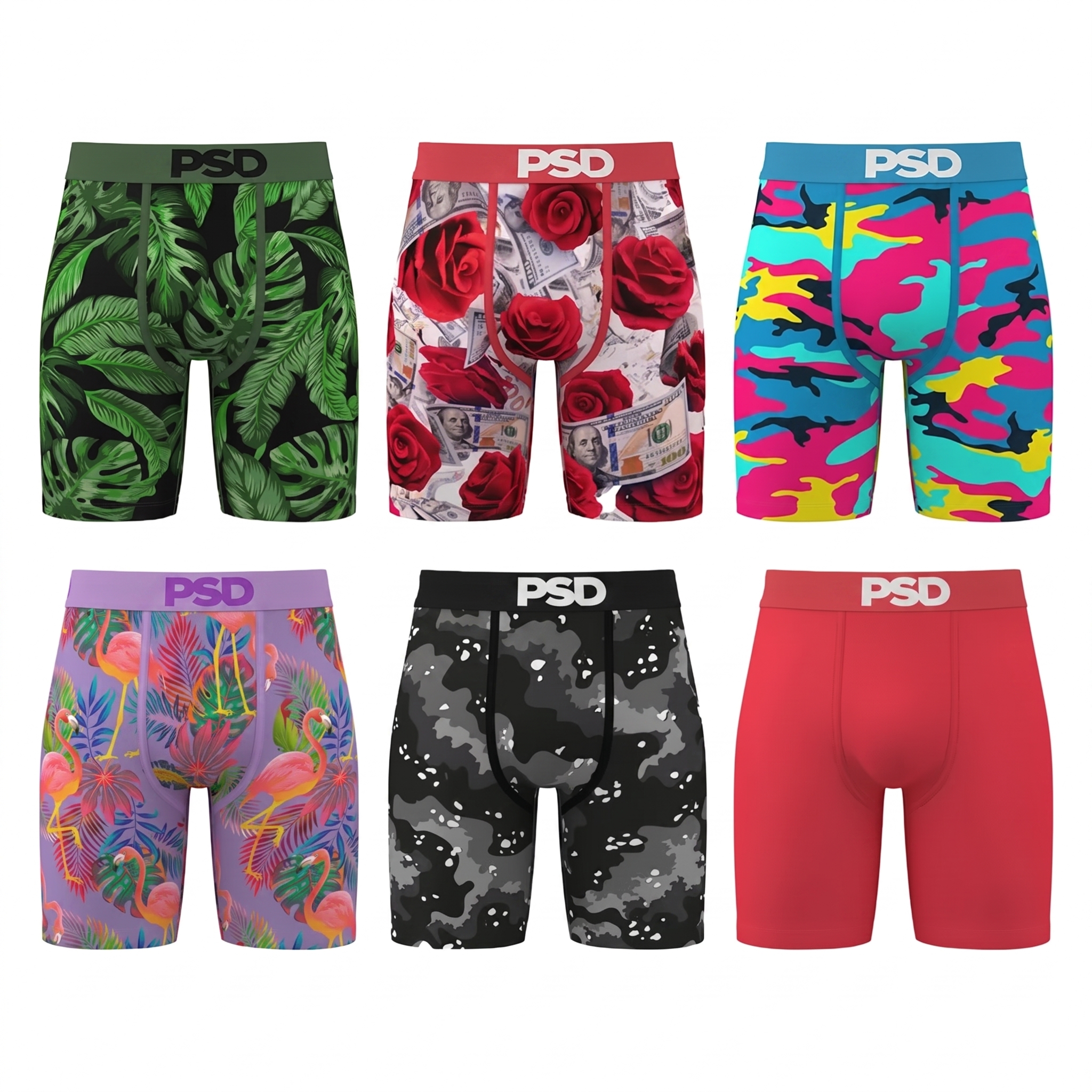 Men's Boxer Briefs (6-Pack)