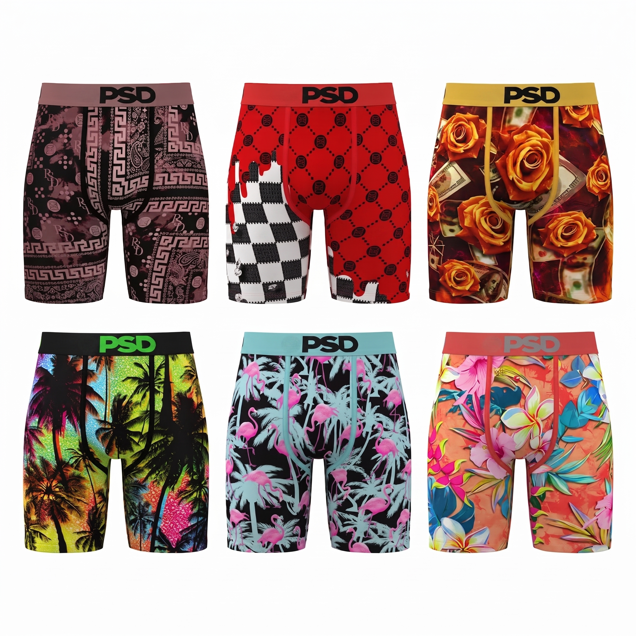Men's Boxer Briefs (6-Pack)