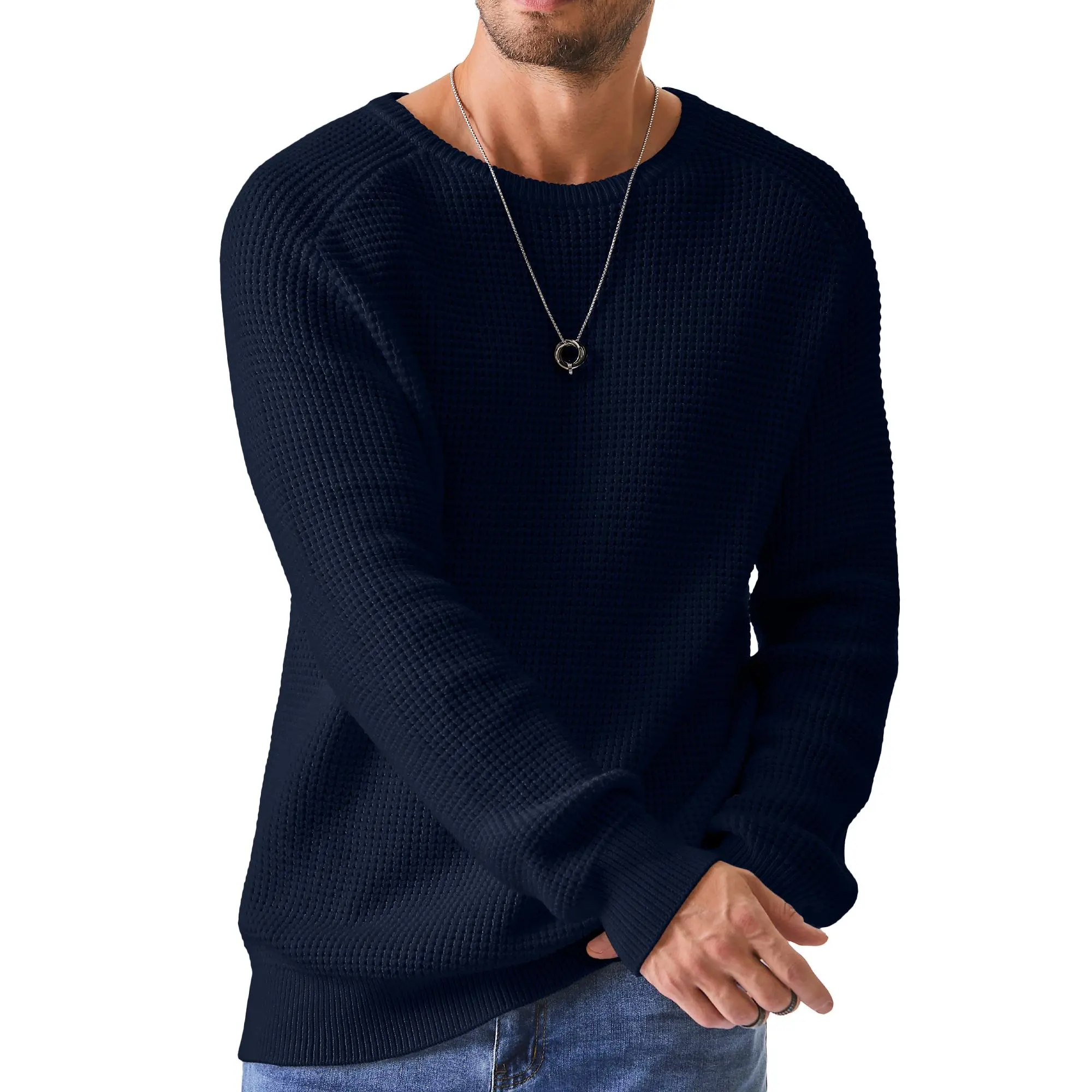 Men's crew-neck sweater