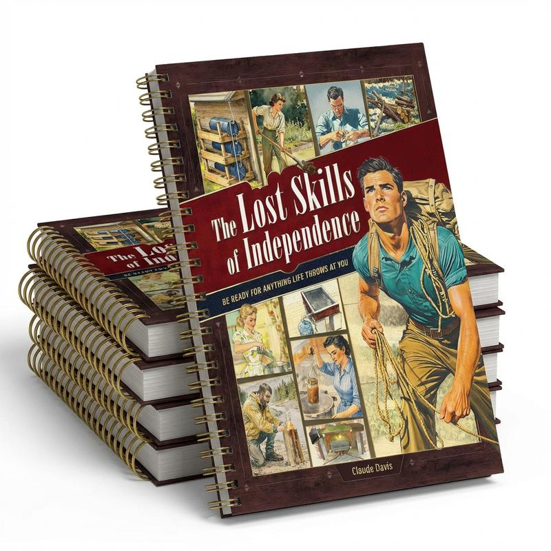 Ultimate Self-Reliance & Survival Guide | 200 Life-Saving Skills (Spiral-Bound Hardcover)