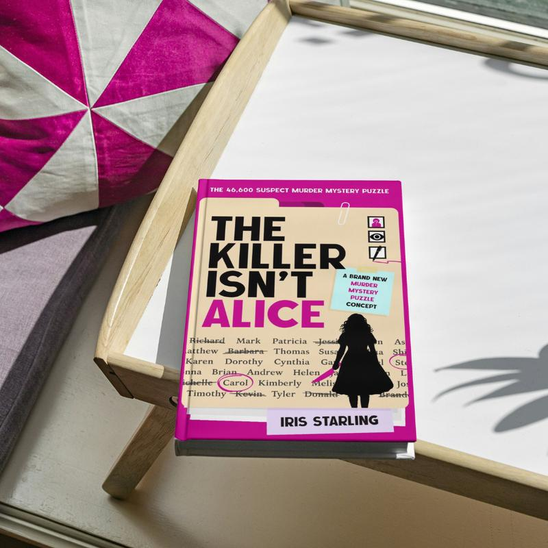 Logic & Deduction Murder Mystery Puzzle Book | 46,600 Suspects Challenge