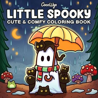 Little Spooky: Coloring Book for Adults and Teens