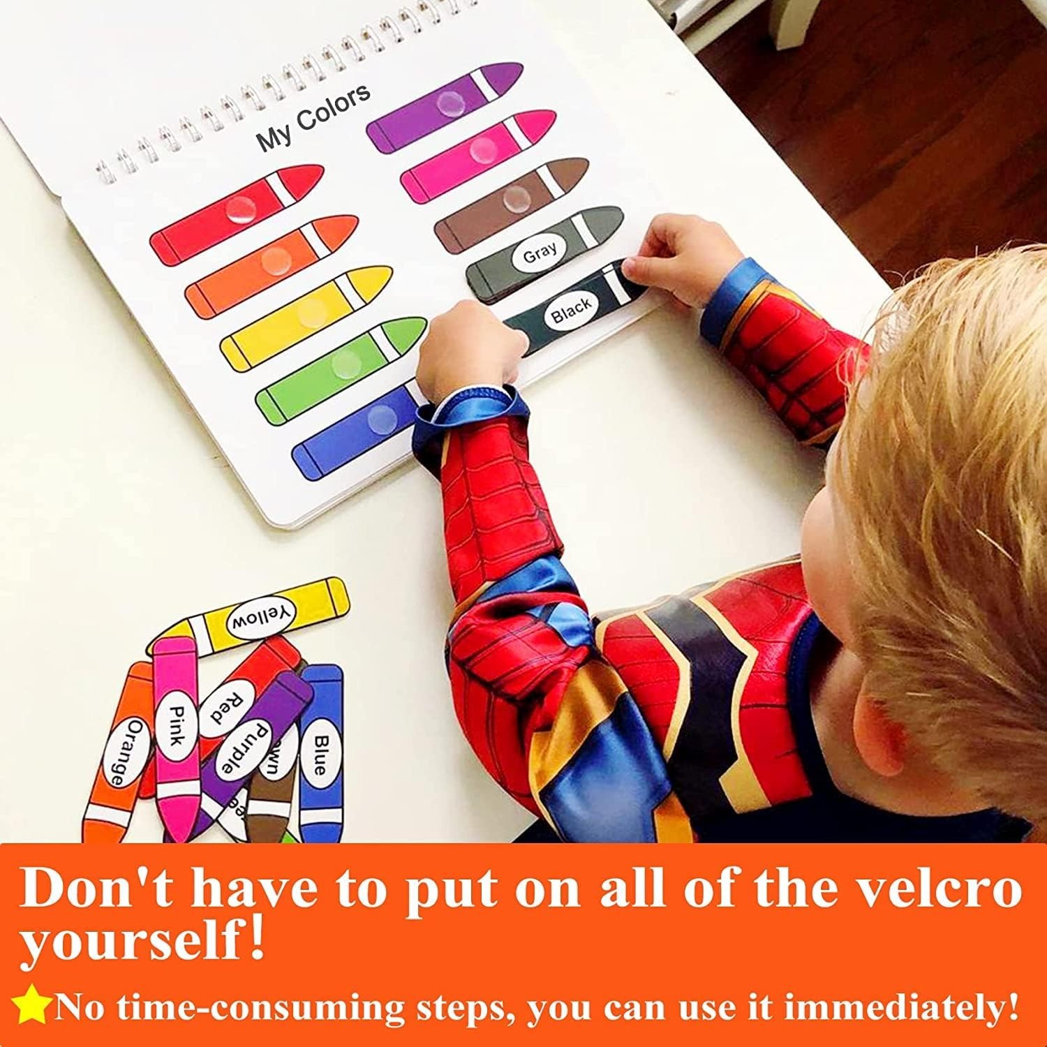 Montessori Busy Book 30 Themes for Kids