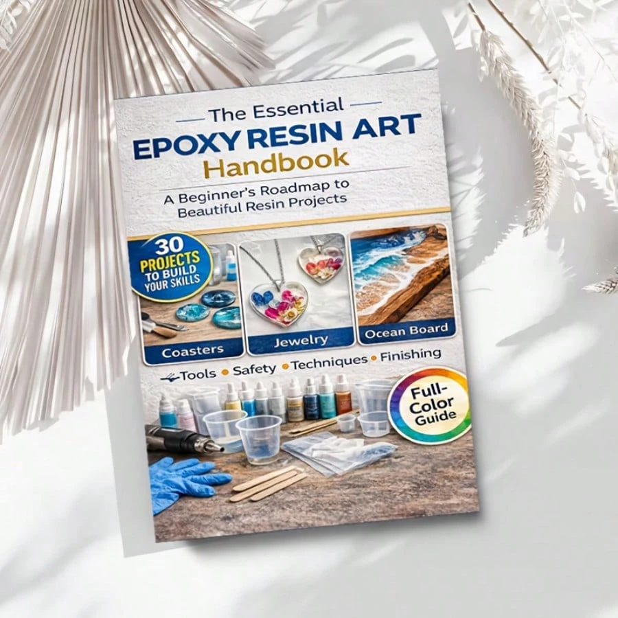 Ultimate Beginner's Guide to Epoxy Resin Art | 30 Step-by-Step DIY Projects
