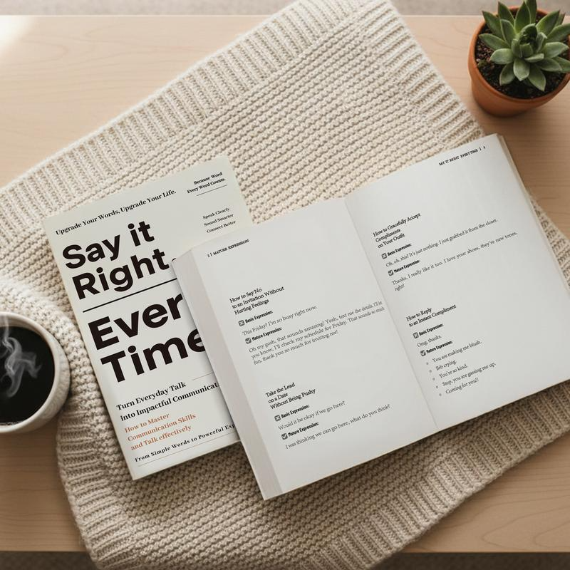 Say It Right, Every Time: Master Confident, Empathetic Communication for All Scenes