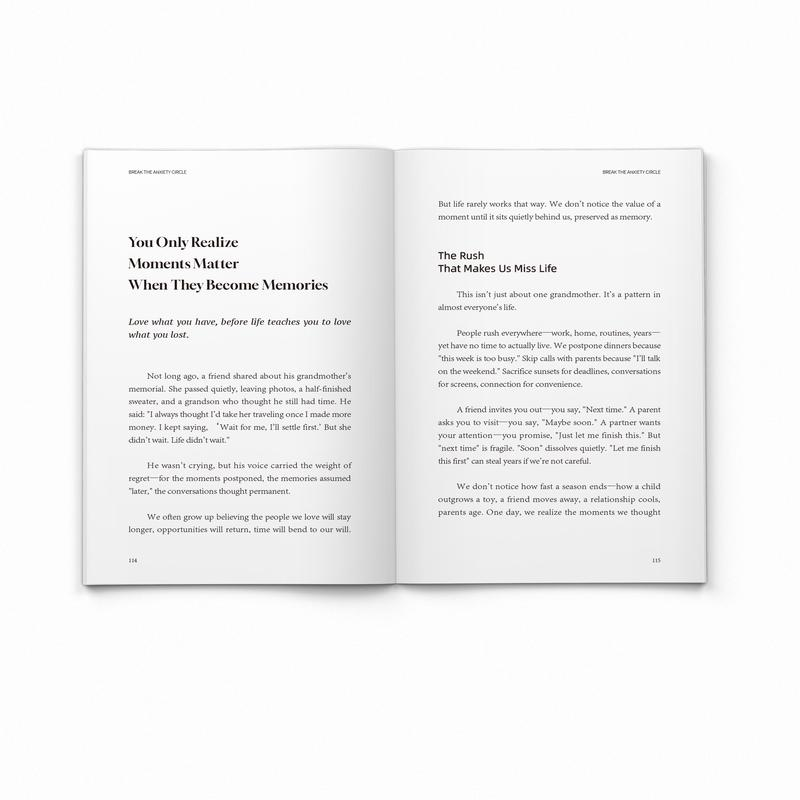 Overthinking & Anxiety Relief Guide | Emotional Balance & Self-Love Workbook