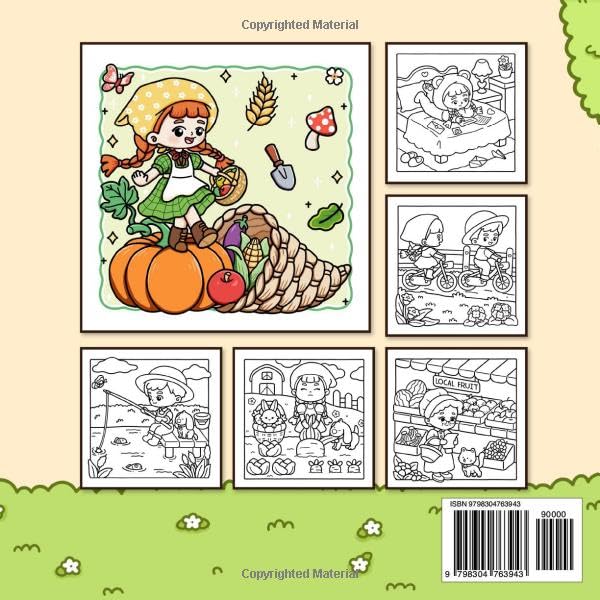 Cottage Vibes: Coloring Book for Adults and Teens